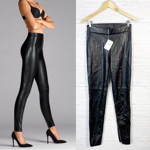 Wolford • NWT Faux Leather Estella Leggings 10